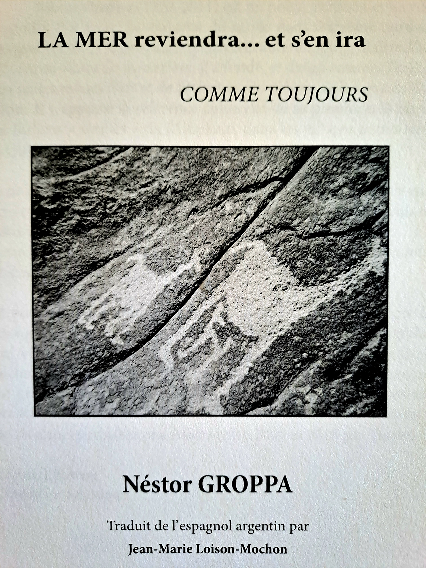 Livre La mer reviendra